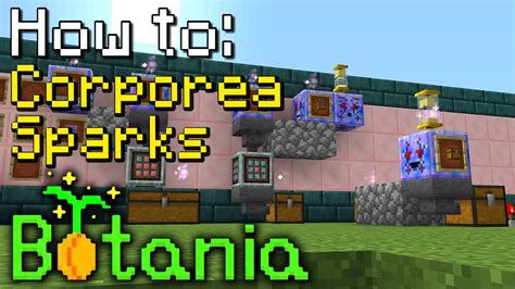 Botania is a tech mod themed around natural magic. . Botania spark